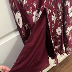 TALULAH La Maison Burgundy Cannes Midi Dress Size Medium $350 Photo 3