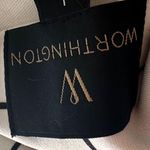 Worthington Plaid Blazer | Black & Cream | Size L | Classic Elegance. Size L Photo 4