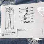 BDG  Urban Outfitters Womens‎ Jeans Size 28 Distressed High Rise Slim Straight Photo 10