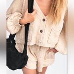 Free People Beach oasis Beige (au lait) Women's Shorts size XS. Photo 1