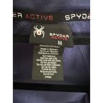 Spyder Active Wear Jacket Womens S Long Sleeve Full Zip Up Shirt Blue Purple M Photo 5