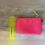 Victoria's Secret  Women’s Vintage Red Coin Purse‎ Mini Zip Wallet Photo 4