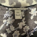 American Rag  Black and Blue Floral Romper Photo 2