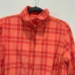 Duluth Trading Company Duluth Trading Nylon Button Down Hiking Shirt Vented Long Sleeve Womens 2XL Photo 1