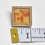 Vintage Avon 4 piece set interchangeable goldtone brooche necklace combination Photo 10