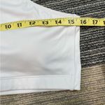 Revolve Nubyen X One Shoulder Sports Bra Sz Large White Cutout Photo 9