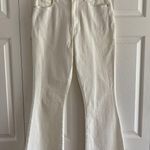 Elizabeth and James  Womens 10‎ White High Rise Flare Denim Jeans NEW Photo 0