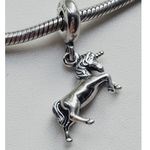 Pandora  Unicorn Dangle Sterling Silver Charm 791200 Photo 1