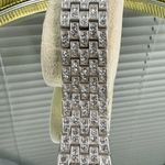 Women's Watch Band, Bling Rhinestone Stainless Steel Bracelet for iWatch Silver Photo 0