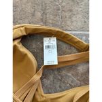 Aerie OFFLINE By Ribbed Plunge Sports Bra Honey Size Large Photo 9