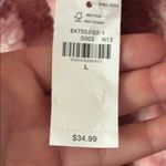 Old Navy Pink and White Fleece Photo 3