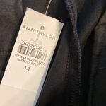 Ann Taylor Black Dress Pants Straight-Leg EVA size 14 brand new inseam 27” Photo 6