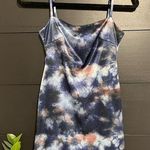 Urban Outfitters  Silky Starburst Tie Dye Bodycon Mini Dress Sleeveless Sz XS EUC Photo 0
