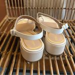 Cole Haan  Anica Lux Slingback Sandals Block Heel Nude Tan White NEW Size 10B Photo 4