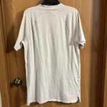 Universal Threads Universal Thread Mock Neck‎ Light Gray T Shirt Dress Medium Photo 10