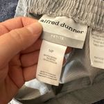 Alfred Dunner  size 14 petite ribbed silver pants Photo 2