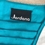 Vintage 80s Jordana Pullover Windbreaker Floral M Blue Size M Photo 5