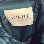 Mori Lee  Green Sequin Prom Dress Photo 5