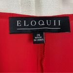 Eloquii Red Georgette Drama Sleeve Blouse Sz.26W Photo 5