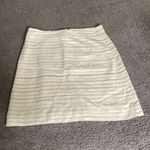 Loft  linen blend striped mini skirt Photo 0