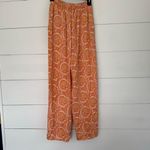 & Other Stories & Other Stories Women’s 0 Orange Satin High Waisted Pants Photo 1