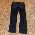American Eagle  Outfitters Tomgirl Jeans Dark Wash Distressed Size 2 Photo 7