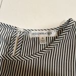 Roommates  striped bell sleeved with embroidery women’s size small Photo 3