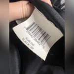 BCBGMAXAZRIA  Black Strapless Scallop Tulle Trim Tiered Dress 8 Petite Photo 10