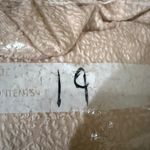 FRNCH  Pale Pink Textured A-Line Dress Midi Length Size Medium Photo 4