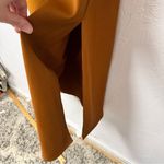 Sachin & Babi Golden Brown Satin Midi Dress Womens 6 Formal Prom Bridesmaid Gold Photo 5