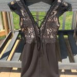 Lulus Give a Glam Black Lace Lace Photo 4
