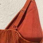Urban Outfitters  Out From Under Rust Orange Ribbed Bodysuit Womens XS 70s Glam Photo 5