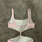 Solid & Striped  Bailey One Piece Pale Pink Swimsuit Photo 3