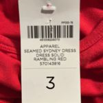 Chico's NWT Chico’s seamed Sydney dress sold red size 3 (16). Photo 7