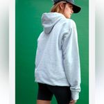 Nasty Gal Varsity League Pocket Detail Hoodie Grey Women’s Small Photo 1