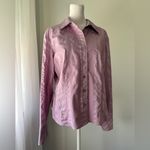 Fred David Vintage ‘90s  Stretch Lilac Collared Long Sleeve Button Down Shirt Photo 2