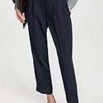 Vince Coastal Blue Midrise Front Seam Tapered Pants Size 6 Photo 1