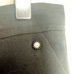 Karl Lagerfeld  | Size 8 | Black Tweed Ruffle Pencil Skirt Photo 4