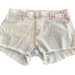 New York Laundry  Vintage High Rise Light Wash Womens Denim Shorts size 13 Photo 0