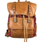 The Sak Backpack Womens Large Boho Woven Southwest Faux Leather Bag Western Photo 0