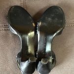 Liz Claiborne BlackSatinFabric Slingback Sandals 6 Photo 5