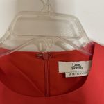 Love Bonito coral red ruffle sleeve holiday mini shift dress size US 2 Photo 3