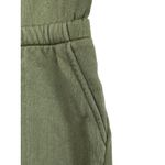 Something Navy  Olive Green Ruffle Sleeve Henley Jumpsuit Size XXS‎ Photo 8