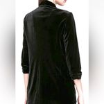 EXPRESS Black Shawl Collar Velvet Boyfriend Blazer Jacket size Small $108 Photo 2