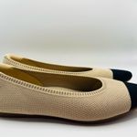 Vivaia Aria 5 Womens Size 9.5 Knit Ballet Flats Pointed Toe Comfort Shoes Beige Tan Photo 1