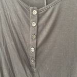 Lulus Greyson dolman long sleeve henley Black Size M Photo 4