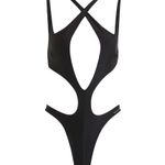 H&M Mugler Halterneck Cut-Out Swimsuit Photo 0