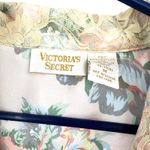 Victoria's Secret size medium vintage gold tag long sleeve button up top shirt Photo 4