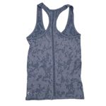 Zyia  Active Gray Splash Seamless Racerback Workout Tank Top Women's Size Medium Photo 2