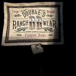 Double D Ranch Cropped Jacket Long Sleeve Embellished Studded Hem Velvet Black S Photo 2